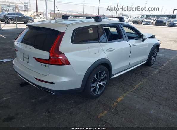 YV4102WK9L1032921 2020 VOLVO V60 CROSS COUNTRY White Tył prawy