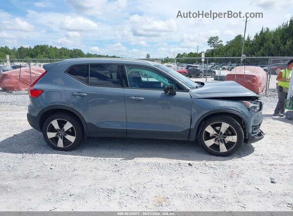 YV4162UK0M2542927 2021 VOLVO XC40 Light Blue სალონის 360-გრადუსიანი ხედი