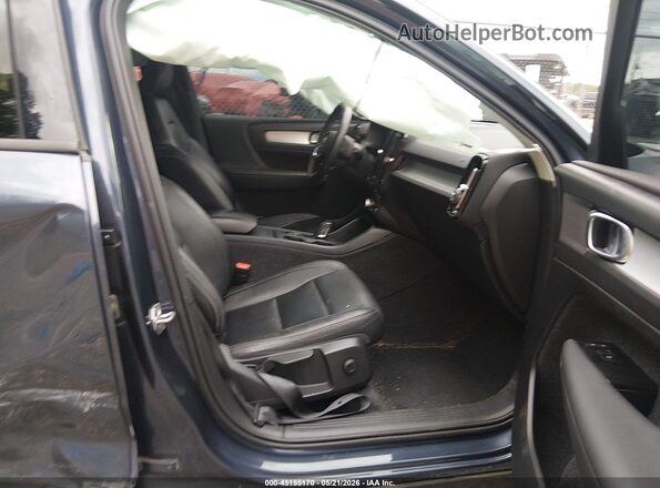 YV4162UK0M2598897 2021 VOLVO XC40 Blue Vista interior delantera
