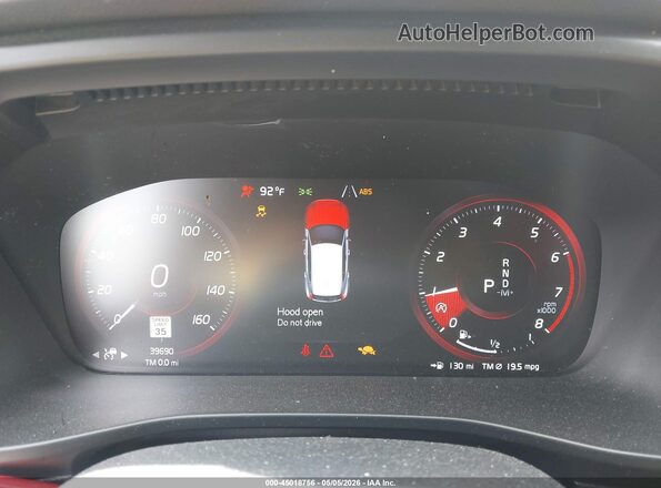 YV4162UL3M2569659 2021 VOLVO XC40 White 