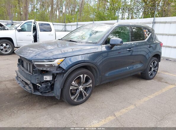 YV4162UL4L2269837 2020 VOLVO XC40 Серый Передняя левая четверть