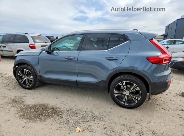 YV4162UL6L2251890 2020 VOLVO XC40 Синий Задняя левая четверть