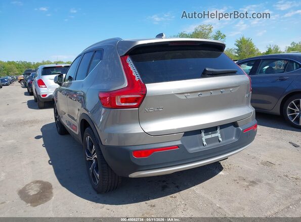 YV4162UL7M2561645 2021 VOLVO XC40 Gray Rear left