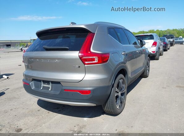 YV4162UL7M2561645 2021 VOLVO XC40 Gray Rear right