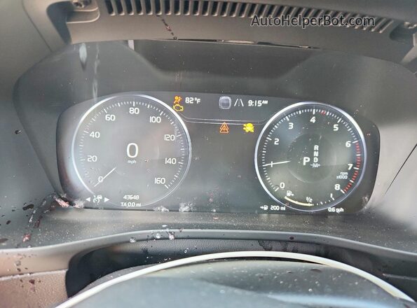 YV4162UM4K2094612 2019 VOLVO XC40 Blue Вид щитка приладів