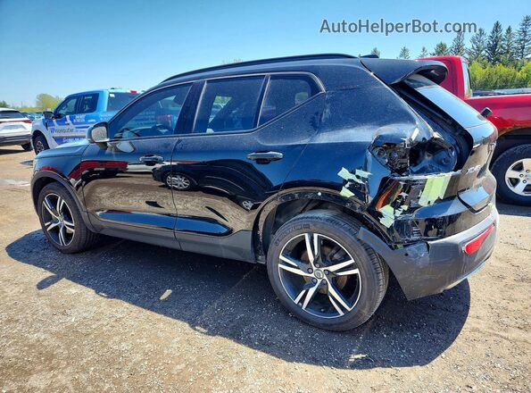 YV4162UM7K2048658 2019 VOLVO XC40 Black Tył lewy