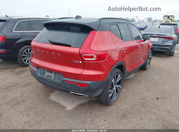 YV4162UM8L2264830 2020 VOLVO XC40 Red Trasero derecho
