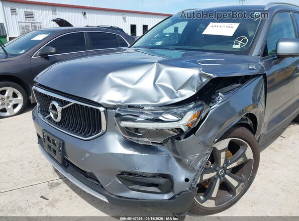 YV4162XZ9K2012431 2019 VOLVO XC40 Gray Вид спереду