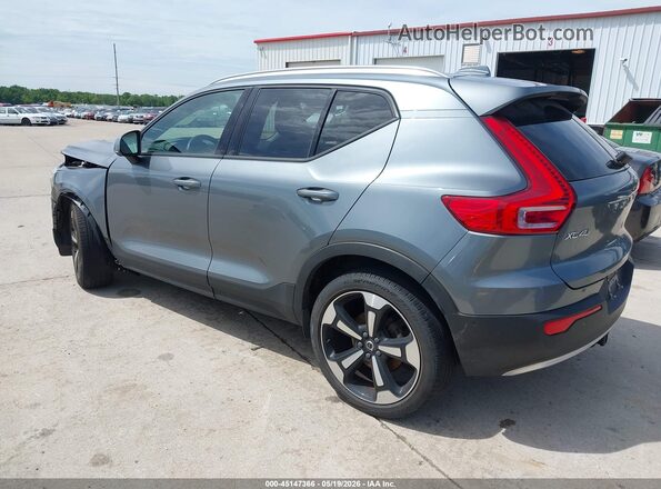 YV4162XZ9K2012431 2019 VOLVO XC40 Gray Задня ліва чверть