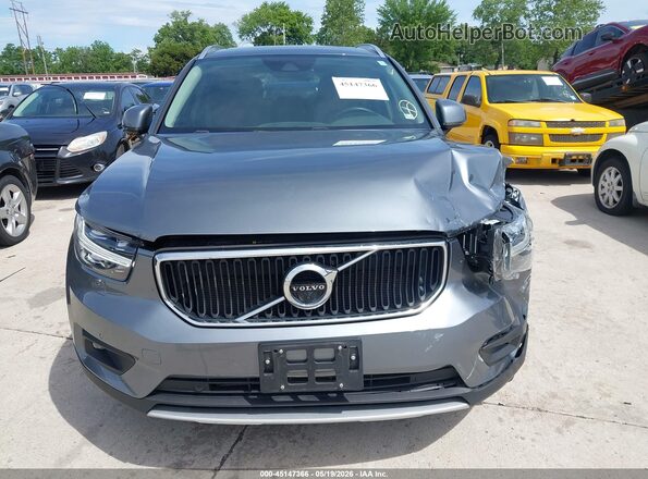 YV4162XZ9K2012431 2019 VOLVO XC40 Gray Вид щитка приладів