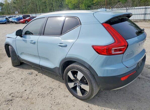 YV4162XZ9K2013255 2019 VOLVO XC40 Blue Tył lewy