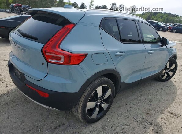 YV4162XZ9K2013255 2019 VOLVO XC40 Blue Tył prawy