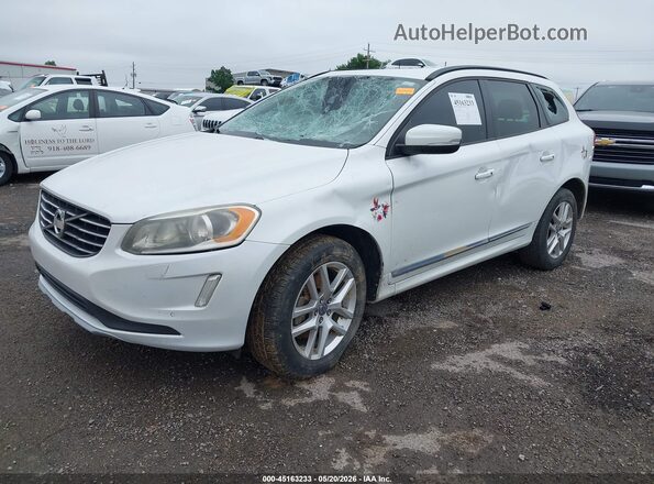 YV440MDJXH2076480 2017 VOLVO XC60 White წინა მარცხენა ხედი სამი მეოთხედიდან