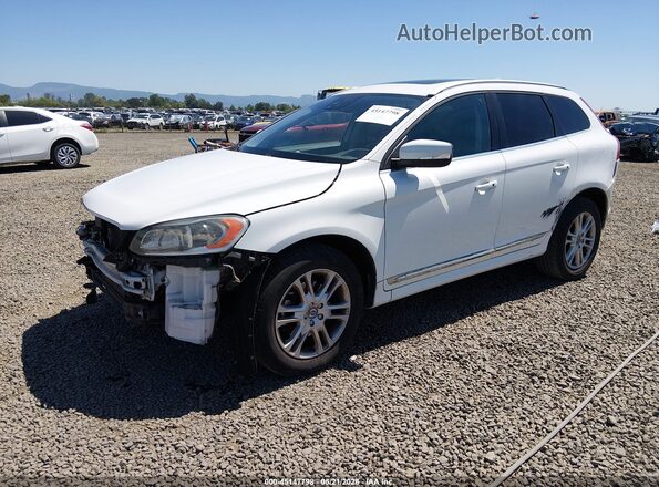 YV440MDM4G2921199 2016 VOLVO XC60 White Vista tres cuartos delantera izquierda