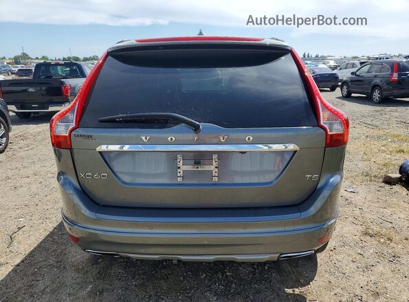 YV440MDM9G2868631 2016 VOLVO XC60 Gray Вид ззаду