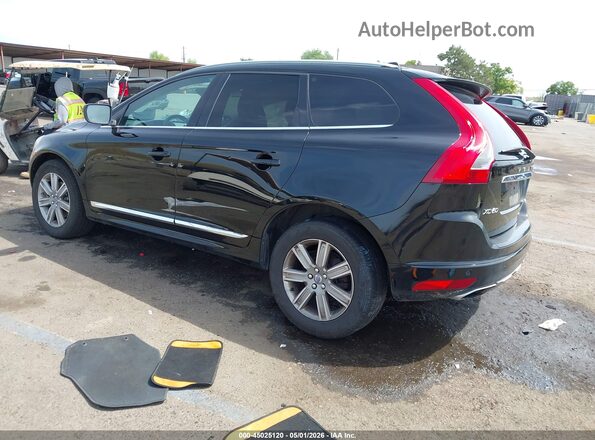 YV440MDU7H2009927 2017 VOLVO XC60 Black Tył lewy