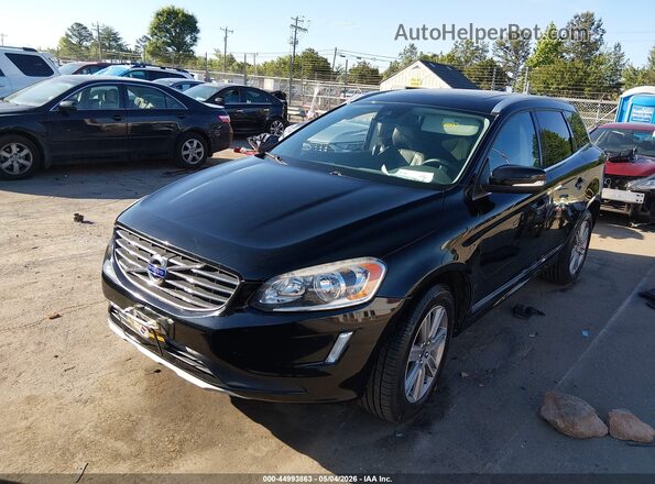 YV440MRU6H2001357 2017 VOLVO XC60 Черный Передняя левая четверть