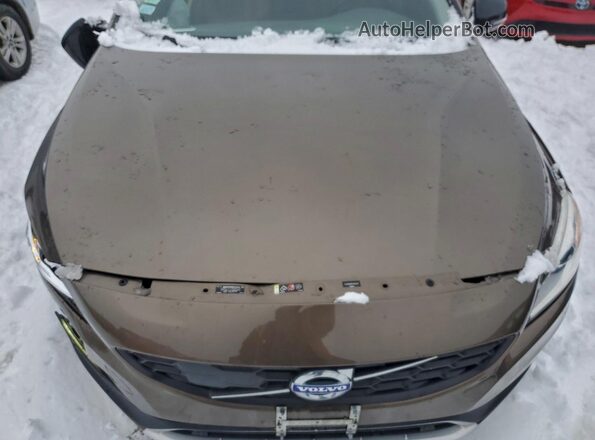 YV440MWMXH1032413 2017 VOLVO V60 Brown Vista interior trasera
