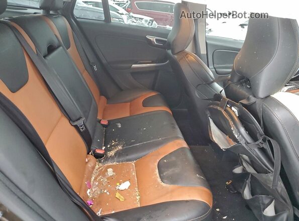 YV440MWMXH1032413 2017 VOLVO V60 Brown Vista de los asientos traseros