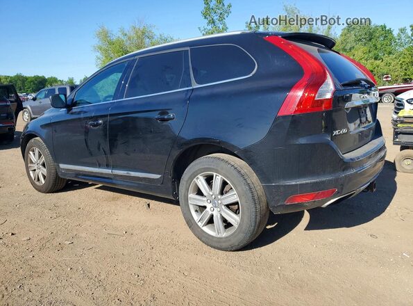 YV449MRK9G2884146 2016 VOLVO XC60 Black უკანა მარცხენა