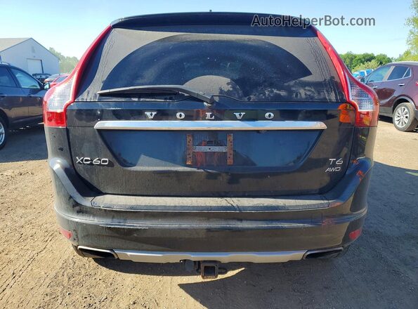 YV449MRK9G2884146 2016 VOLVO XC60 Black უკანა ხედი