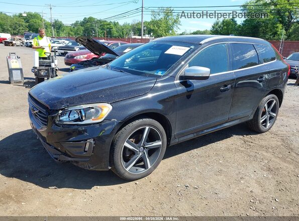 YV449MRP6G2901660 2016 VOLVO XC60 Black Առջևի ձախ երեք քառորդ տեսարան