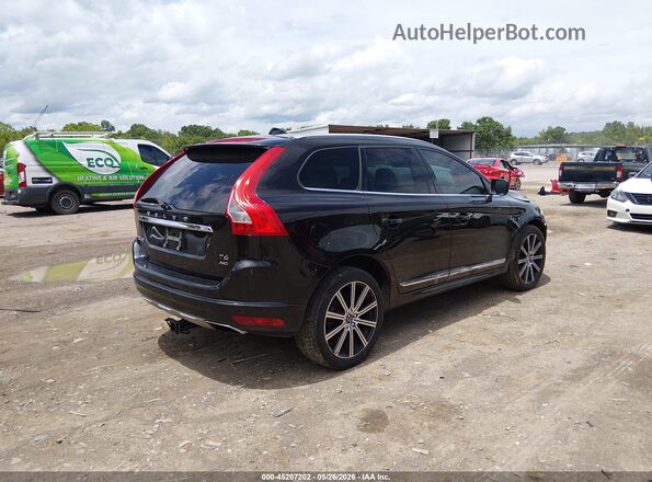 YV449MRU4H2215804 2017 VOLVO XC60 Black უკანა მარჯვენა