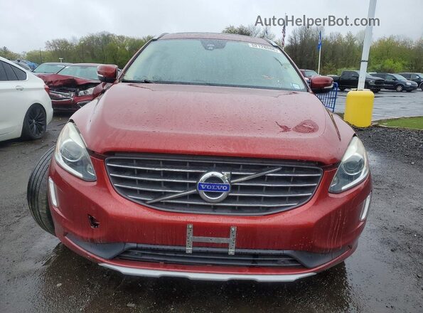 YV449MRU5H2009083 2017 VOLVO XC60 Красный Вид спереди
