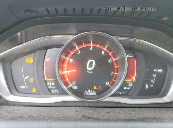 YV449MRU5H2009083 2017 VOLVO XC60 Красный Вид щитка приборов