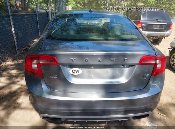 YV4612UM2G2001324 2016 VOLVO S60 CROSS COUNTRY Gray 