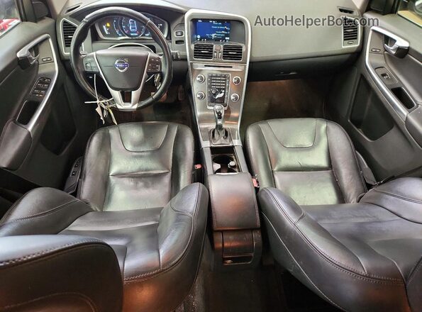 YV4902RK2G2788086 2016 VOLVO XC60 Black Առջևի վահանակի տեսք