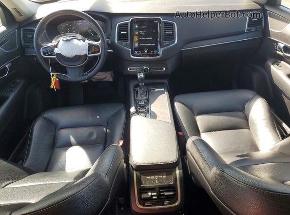 YV4A221K6L1570204 2020 VOLVO XC90 White Вид панелі приладів