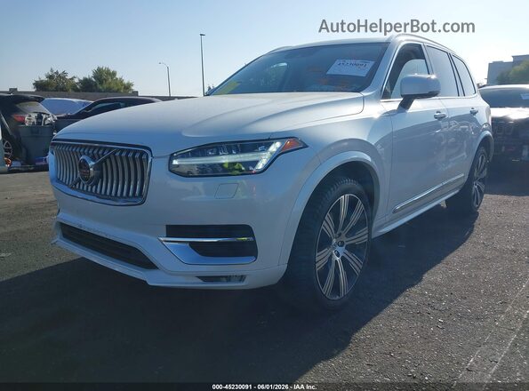 YV4A221L7L1624344 2020 VOLVO XC90 White Передня ліва чверть