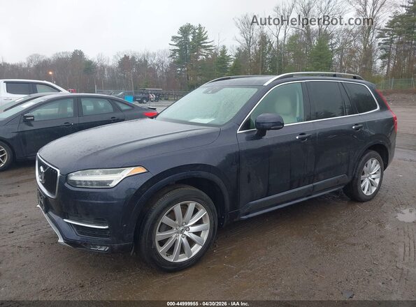 YV4A22PK2G1069291 2016 VOLVO XC90 Blue Przód lewy