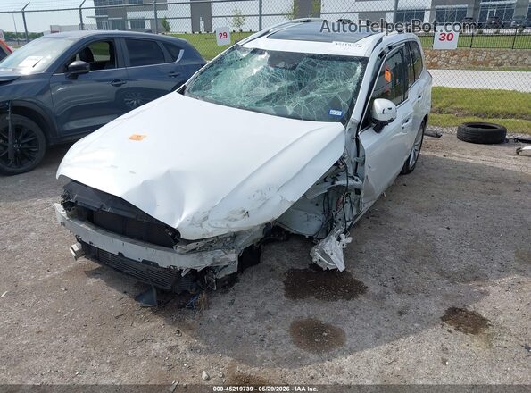 YV4A22PK7H1108071 2017 VOLVO XC90 White Առջևի ձախ երեք քառորդ տեսարան