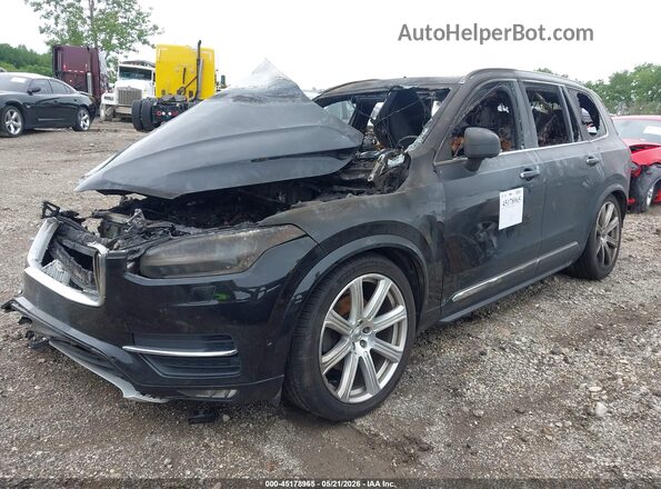 YV4A22PL1G1013979 2016 VOLVO XC90 Black Передня ліва чверть