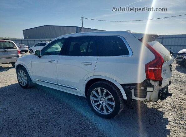YV4A22PL1G1034542 2016 VOLVO XC90 White Tył lewy
