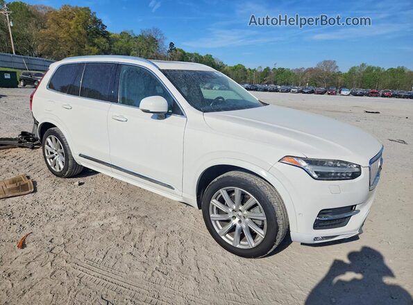 YV4A22PL1G1034542 2016 VOLVO XC90 White Przód prawy