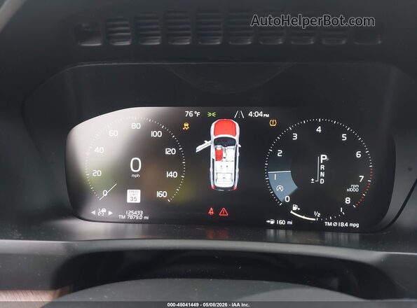 YV4A22PL1H1125943 2017 VOLVO XC90 White Вид задніх сидінь
