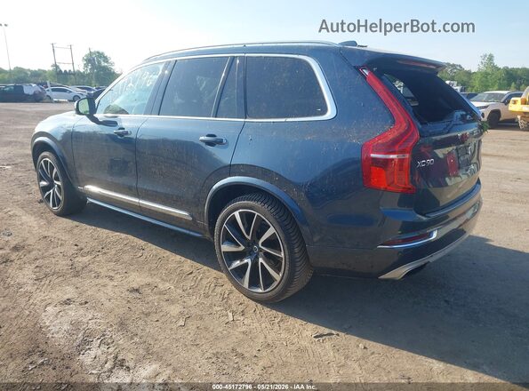 YV4A22PL1J1358372 2018 VOLVO XC90 Синий Задняя левая четверть