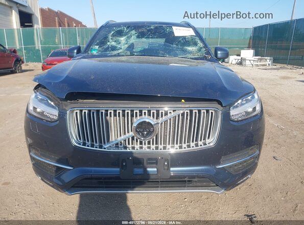 YV4A22PL1J1358372 2018 VOLVO XC90 Синий Вид щитка приборов