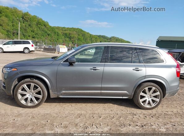 YV4A22PL2G1039717 2016 VOLVO XC90 Gray Widok wnętrza 360 stopni