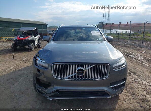YV4A22PL2G1039717 2016 VOLVO XC90 Gray Widok zestawu wskaźników