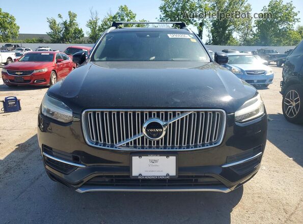 YV4A22PL2H1106687 2017 VOLVO XC90 Черный Вид спереди