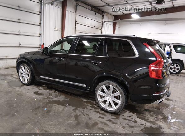 YV4A22PL2H1172687 2017 VOLVO XC90 Black Rear left