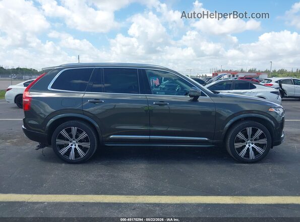 YV4A22PL2N1823330 2022 VOLVO XC90 Gray უკანა სალონის ხედი
