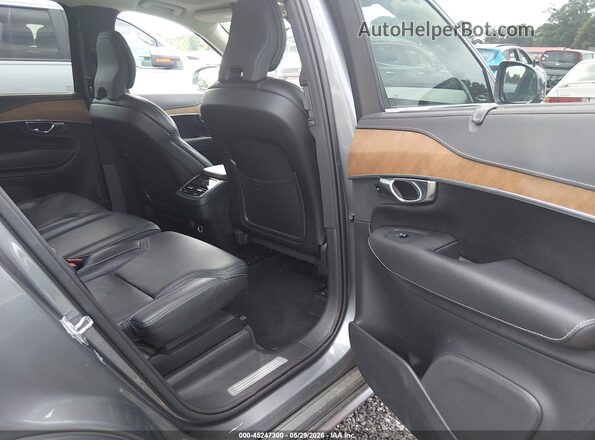 YV4A22PL3K1495282 2019 VOLVO XC90 Gray VIN კოდის სტიკერის ხედი