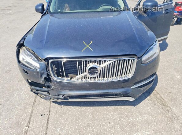 YV4A22PL4K1457205 2019 VOLVO XC90 Синий Вид задней части салона