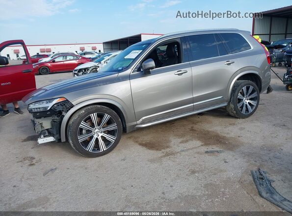 YV4A22PL4N1785387 2022 VOLVO XC90 Brown Vista tres cuartos delantera izquierda