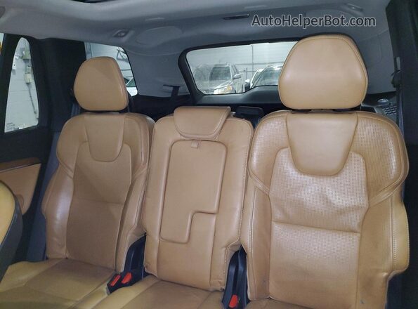 YV4A22PL5G1070511 2016 VOLVO XC90 Кремовый Вид задних сидений